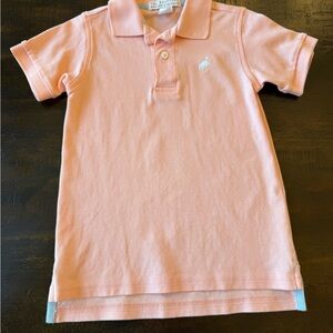 TBBC Peach Polo Shirt for Kids